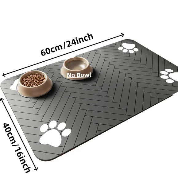 Typpkmm S（Little Kitten ）、M、L Bsorbent Pet Feeding Mat