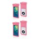 thumbnail image 2 of sweethay Funda impermeable para teléfono Bolsa seca de 7,2 pulgadas con cordón Sellado Protector de deportes acuáticos Funda reutilizable Rosado 2Conjunto, 2 of 6