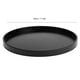 thumbnail image 4 of Bandeja, Mesa De Servicio De Bandeja De Té Antideslizante Negra Redonda De Madera Para Uso En Casa, Tienda, Oficina, Bar, 4 of 7