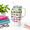 Book Club, variant on Book Club Neoprene Mega Mug Pouch with Adjustable Strap and Zippered Phone Pocket