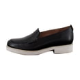 thumbnail image 2 of Naturalizer Taylin Women's Loafers & Slip-Ons Black Leather Size 10 W, 2 of 8