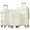 White+Gold, variant on imerelez Luggage Set of 3, Airline Certified Carry-on Luggage with Cup Holder, ABS Hard Shell Luggage with Spinner Wheels, pink