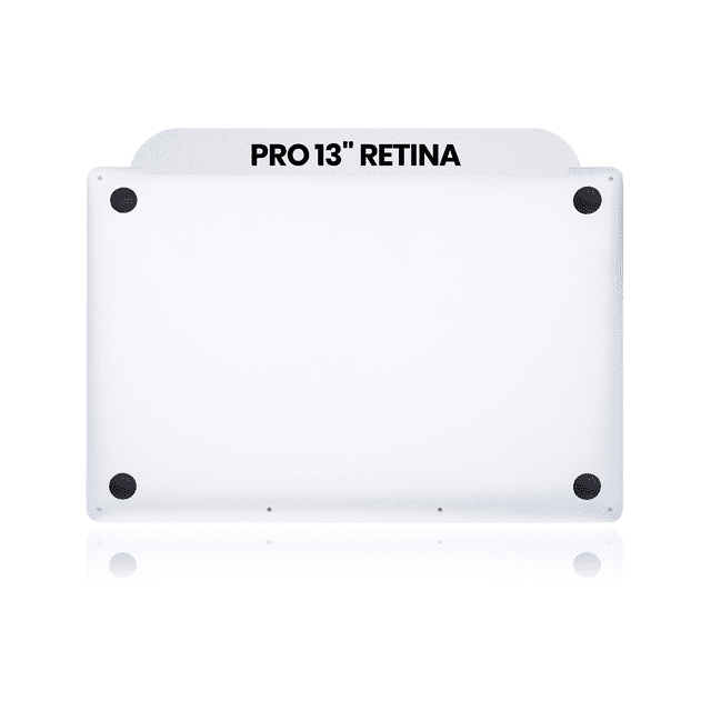 Replacement Bottom Case Compatible For MacBook Pro 13" Retina (A2159 / Mid 2019) (Silver)