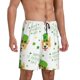 thumbnail image 2 of Balery happy dog. St. Patricks Day Pantalones cortos de pijama de punto de algodón para hombre con cinturilla y bolsillos-Large, 2 of 6