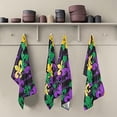 thumbnail image 5 of SKYSONIC Mardi Gras Kitchen Towel 18"x28" Set of 6,Super Soft Absorbent Hand Towel Tea Towel Tableware Cleaning Rag for Kitchen, Home, Hotel, Beach, Bathroom, Gym, 5 of 7