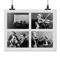 thumbnail image 2 of Print: Four Images Of The Budapest String Quartet Performing In The, 2 of 4