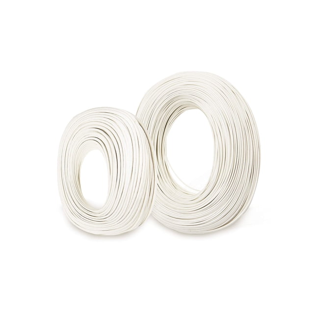 Bryne Mica Alambre de alta temperatura -60 ~ 450 grados C Alambre de cobre trenzado niquelado Aislamiento por mica y fibra de vidrio utilizado en entornos hostiles (AWG14 10 pies)