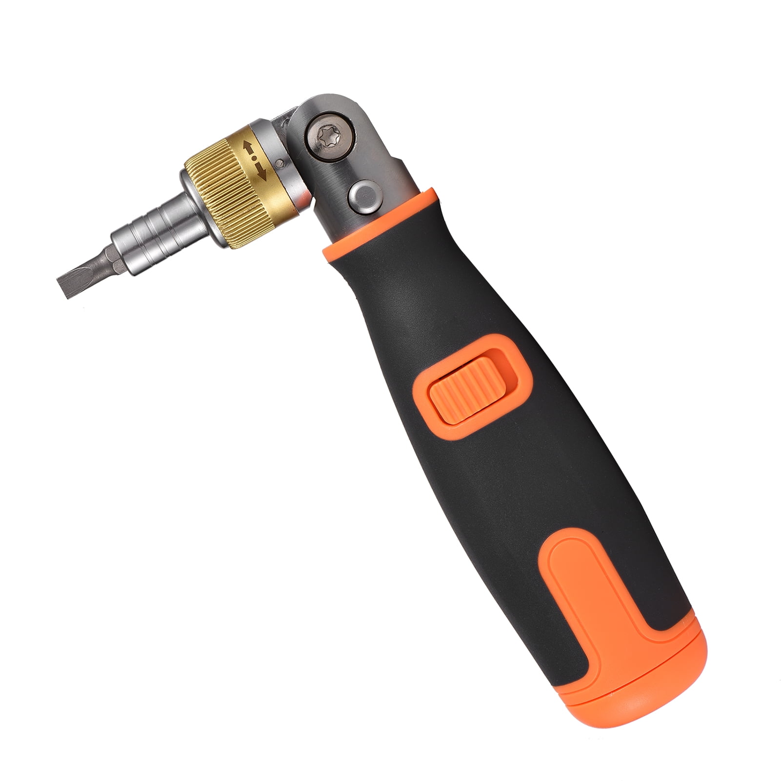 Multi-bit Two-way Ratchet Screwdriver 10-in-1 Multi-bit Ratchet Screw Drivers Set 6.23mm Adjustable Nut Driver Tool