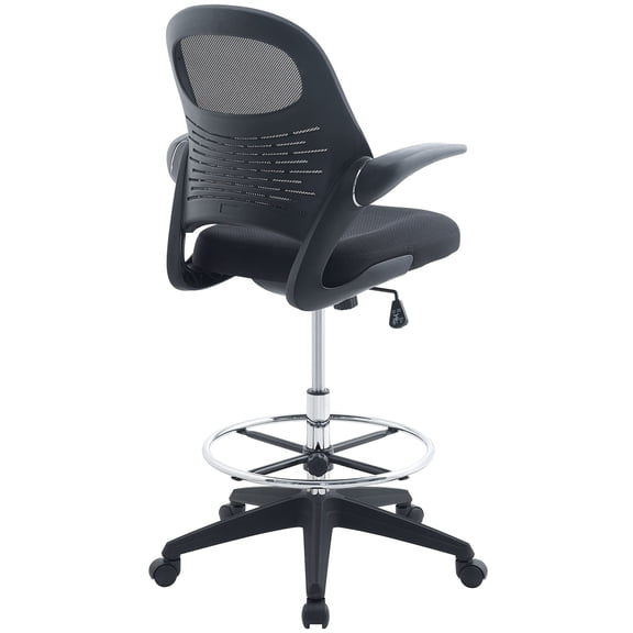 Modern Contemporary Urban Design Work Home Office Office Chair, Black, Fabric