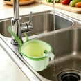 thumbnail image 4 of Adjustable Hanging Sink Colander Basket, Plastic Vegetable Washing Strainer with Handle, Over-the-Sink Drain Basket for Fruits, Veggies & Food Prep, 4 of 8