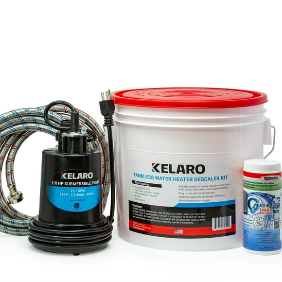 Tankless Water Heater Cleaning Kit