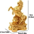 thumbnail image 2 of Horse Statue for 2026 Year of the Horse Feng Shui Decor, Symbol of Wealth and Success, Elegant Resin Sculpture for Home or Office, Perfect Gift for Cultural Celebrations, 2 of 5