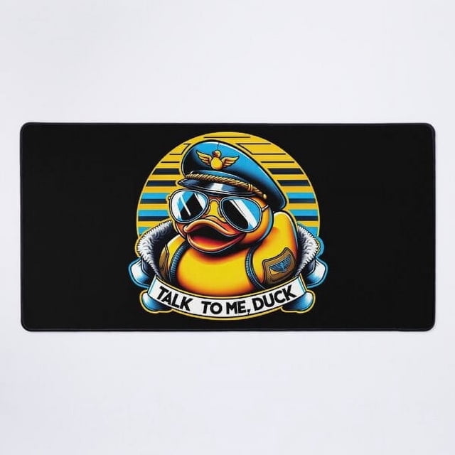 Un nuevo compañero de depuración de Aviator: Talk to Me, Duck Desk Mat