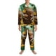 thumbnail image 3 of Fotbe Tree Frog Sitting On Sunflowes Pijama de Hombre con Estampado de Manga Larga, Conjunto de 2 Piezas, Ropa de Dormir Suave y Cómoda con Bolsillos-X-Large, 3 of 7
