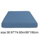 thumbnail image 3 of Sábana Bajera Impermeable - Funda Elástica Antideslizante para Cama Protector de Colchón, Azul MNFD, 3 of 7