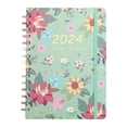 thumbnail image 1 of Quinlirra - Liquidación de Pascua 2024: Planificador semanal y mensual personalizado con calendario floral, diario en inglés, regalos para mujeres, 1 of 2