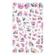 thumbnail image 2 of Pegatinas de uñas para decoración de uñas, pegatinas de flores para uñas, calcomanías de flores 3D autoadhesivas para uñas de primavera y verano, suministros para uñas para mujeres, diseños de rosas,, 2 of 3