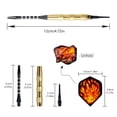 thumbnail image 3 of 15 Inch Magnetic Dart Board, Double Sided Hanging Wall Dartboard With 6  Darts, 3 of 8