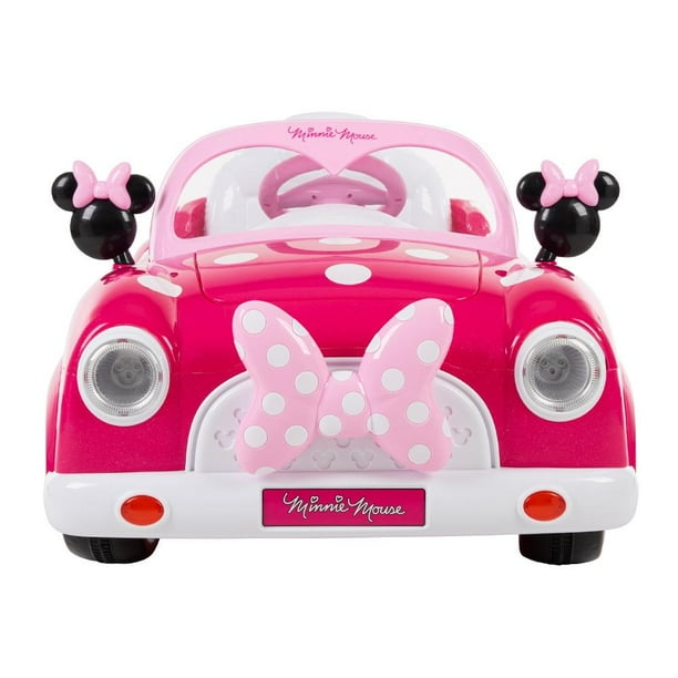 Carros Montables Coche Electrico Minnie Convertible Eléctrico