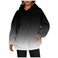 thumbnail image 2 of Mode Femmes Sweat-Shirts Décontractés à Col Rond Sweat-Shirts à Manches Longues Violet Foncé XXL, 2 of 5