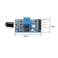 thumbnail image 2 of IR Flame Sensor Module Detector 4P Temperature Detecting for Arduino, 2 of 4