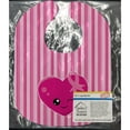 thumbnail image 2 of Breast Cancer Awareness Ribbon Heart Baby Bib, 2 of 3