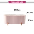 thumbnail image 2 of Cosmetic Storage Box with Decorative Hinged Lid - Holds Lipstick, Lip Gloss, Blush, Concealer, Jewelry, 2 of 5