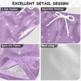 thumbnail image 4 of Purple Hearts with Glitter Valentine Swim Trunks Board Shorts Beach Pants Bathing Bottoms M, 4 of 8