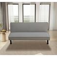 thumbnail image 2 of Convertible Sofa Bed with Adjustable Backrest 3 Positions, Convertible Sleeper Sofa, Folding Sofa Bed for Living Room and Small Spaces, 64', 2 of 5