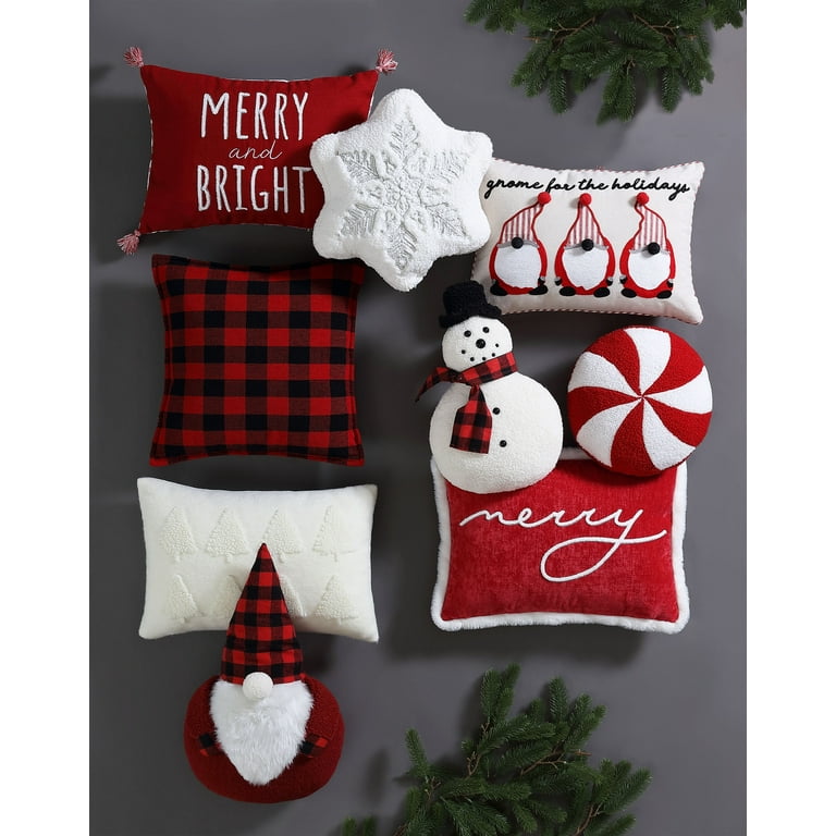 Walmart outdoor christmas clearance pillows