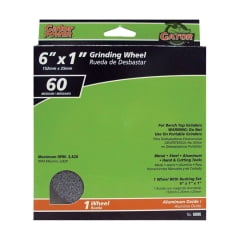 

Gator Gator - 6006 - 6 in. Dia. x 1 in. thick x 1 in. Grinding Wheel 1/pc.