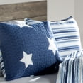 thumbnail image 2 of Star Quilt Navy Juego de 3 piezas Full / Queen Lush Decor C21910P14-000, 2 of 2