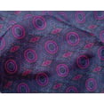 thumbnail image 4 of oneOone Silk Tabby Fabric Floral Mandala Block Print Fabric BTY 42 Inch Wide, 4 of 4