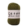 thumbnail image 2 of 5 Strand Milk Cotton Crochet Thread for DIY Knitting Projects 325 Meters 1 Ball, 2 of 6