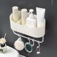 thumbnail image 5 of MesaSe Shower Shelf Keep Tidy Quick Drain Design Practical Washing Tool Draining Storage Shelf Bathroom Accessories, 5 of 5