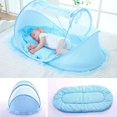 thumbnail image 2 of Black Friday Baby Mosquito Cover Folding Bracket With Bottom Free-installation Mosquito Net, 2 of 6