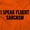 Orange, variant on I Speak Fluent Sarcasm Humor Hoodie Sweatshirt Women Men Brisco Brands S