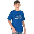 thumbnail image 5 of I Am The Master Dungeons Funny Gaming Crewneck T Shirts Boy Girl Teen Brisco Brands L, 5 of 6