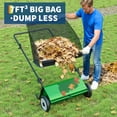 thumbnail image 4 of Manual Push Lawn Sweeper with Adjustable Height and Durable Steel Frame – 7 Cubic Feet Capacity, 4 Rotating Brushes for Efficient Leaf Collection, Easy-to-Use Yard & Garden Cleaner, 4 of 7