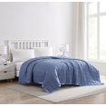 thumbnail image 4 of Elite Home Down Alternative Polyester Throw Blanket, Full/Queen, Blue, 4 of 4
