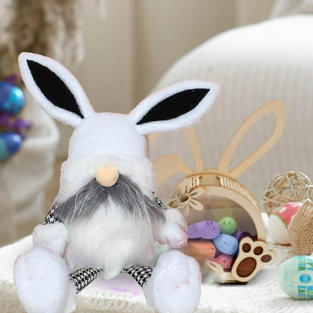 

Easter Long Legged Bunny Doll Ornaments Cute Doll Home Holiday Decoration Supplies Easter Bunny Ornaments Decorations