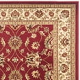 thumbnail image 4 of SAFAVIEH Lyndhurst Miah Floral Border Area Rug, Red/Ivory, 3'3" x 5'3", 4 of 8