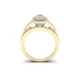 thumbnail image 3 of 1/3ct TDW 10k Yellow Gold Diamond Bridal Set, 3 of 4
