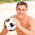 thumbnail image 3 of 3 Pcs de Ballons de Plage Gonflables Ballons de football Gonflables, 3 of 4
