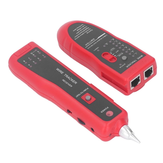 Probador de Cable de Red ANGGREK Buscador de Cables Ethernet RJ11 RJ45