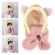 thumbnail image 3 of Precioso sombrero para , bufanda, invierno, cálido, para , niñas, Rosa amarillo Sunnimix Bufanda del sombrero de los niños, 3 of 8