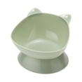 thumbnail image 4 of Bol Surélevé pour Chat Bol à Boire pour Chaton Léger Portable Antidérapant Protège Animal Vert, 4 of 8