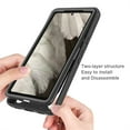thumbnail image 6 of Decase for Google Pixel 8 Pro Dual-Layer Protection Case,Slim Shockproof Rugged Heavy Duty Durable Case,Anti-Scratch Lightweight Protective Transparent Phone Cover Case,Black, 6 of 7