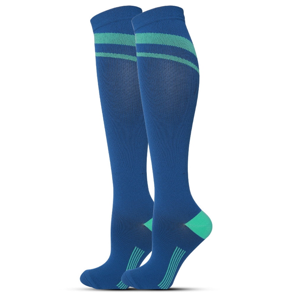 Sports Pressure Socks Men Women Compression Socks Elastic Breathable High Knee Socks Walmart
