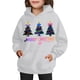 thumbnail image 4 of Sudadera con capucha para niñas y niños, sudadera de manga larga con cuello redondo y estampado de moda, jersey con bolsillo, sudadera de poliéster para niñas, 4 of 8